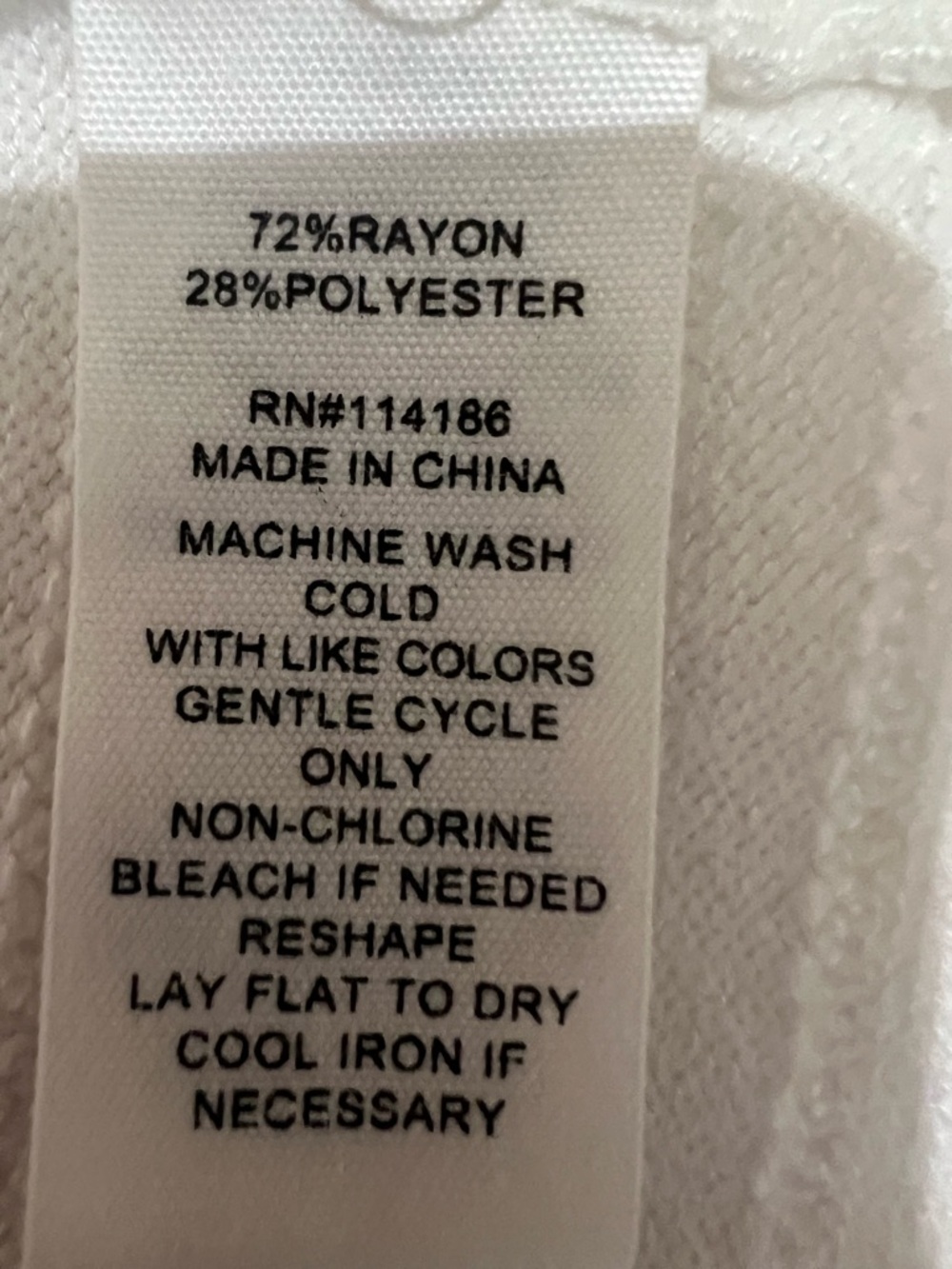 89th And Madison Cardigan Open Front Cropped White Knit Sz S - Picture 4 of 5